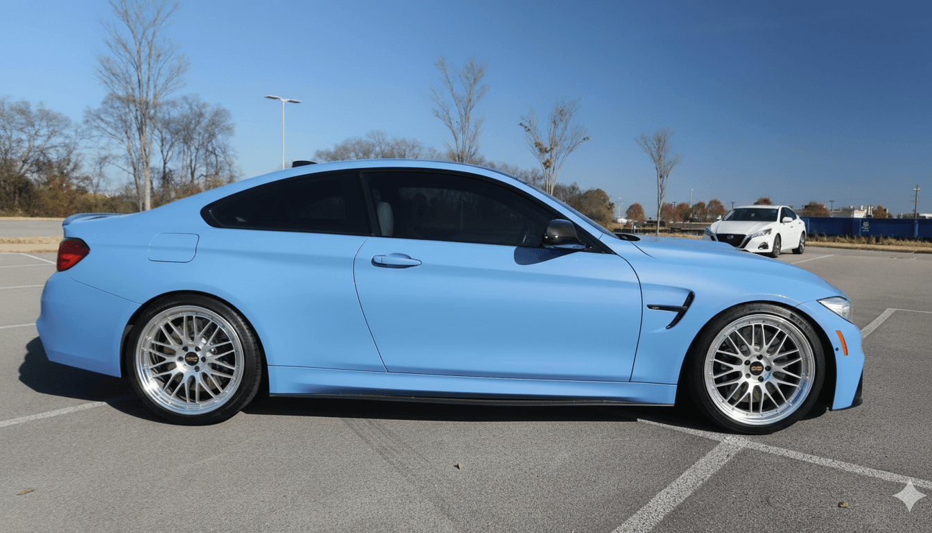 Transformed car from Jenna O.'s testimonial