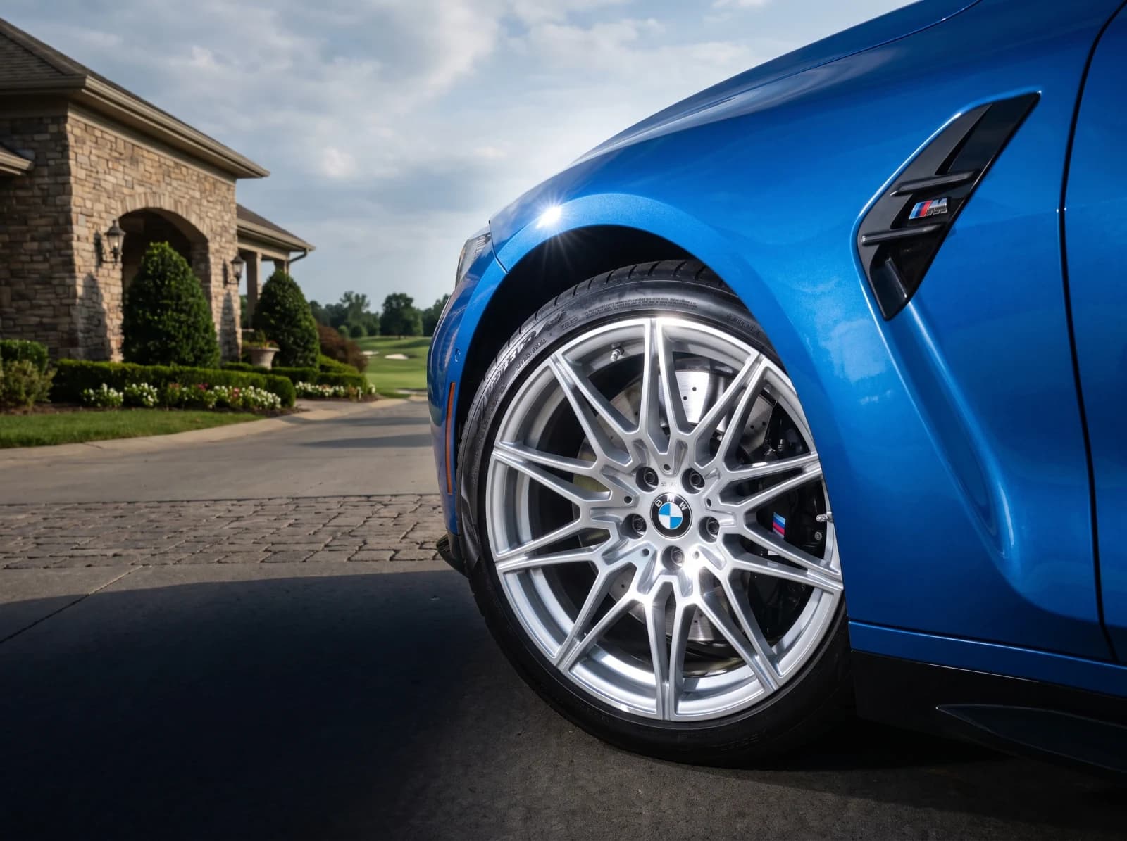 Customer car before the wheel preview